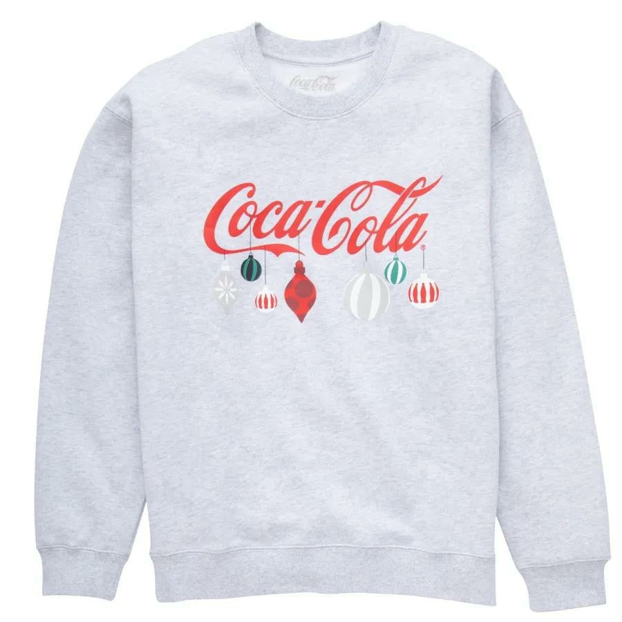 Coca-Cola Ornament Women's Crew Fleece | Coca-Cola Store Great Value