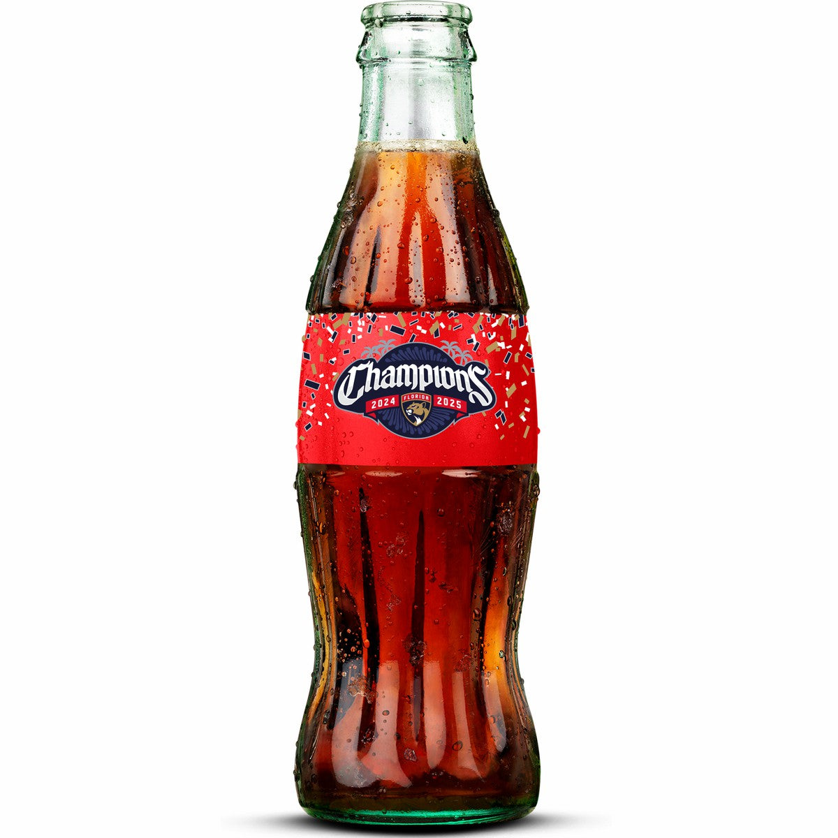 Florida Panthers 2025 Champions Bottle | Coca-Cola Store Great Value