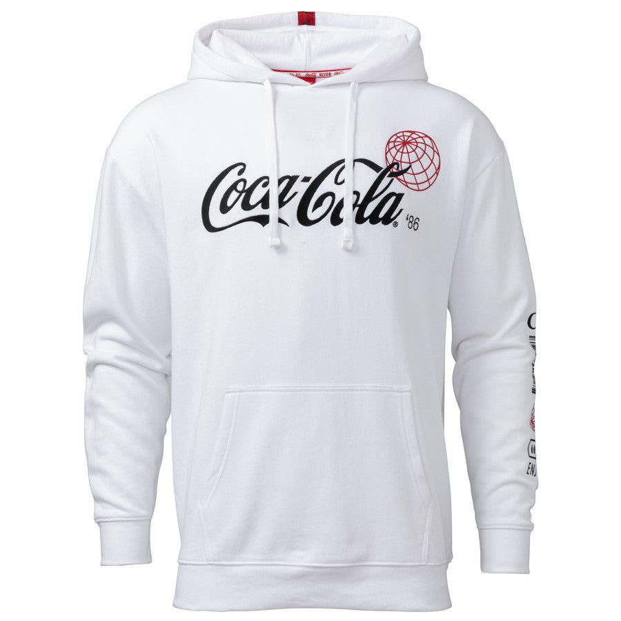Coca-Cola Unisex Globe Hoodie | Coca-Cola Store Classic