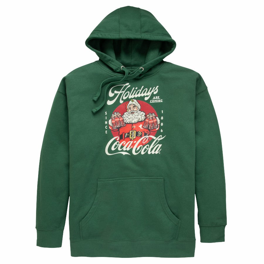 Coca-Cola Santa Bottles Unisex Hoodie | Coca-Cola Store Everyday