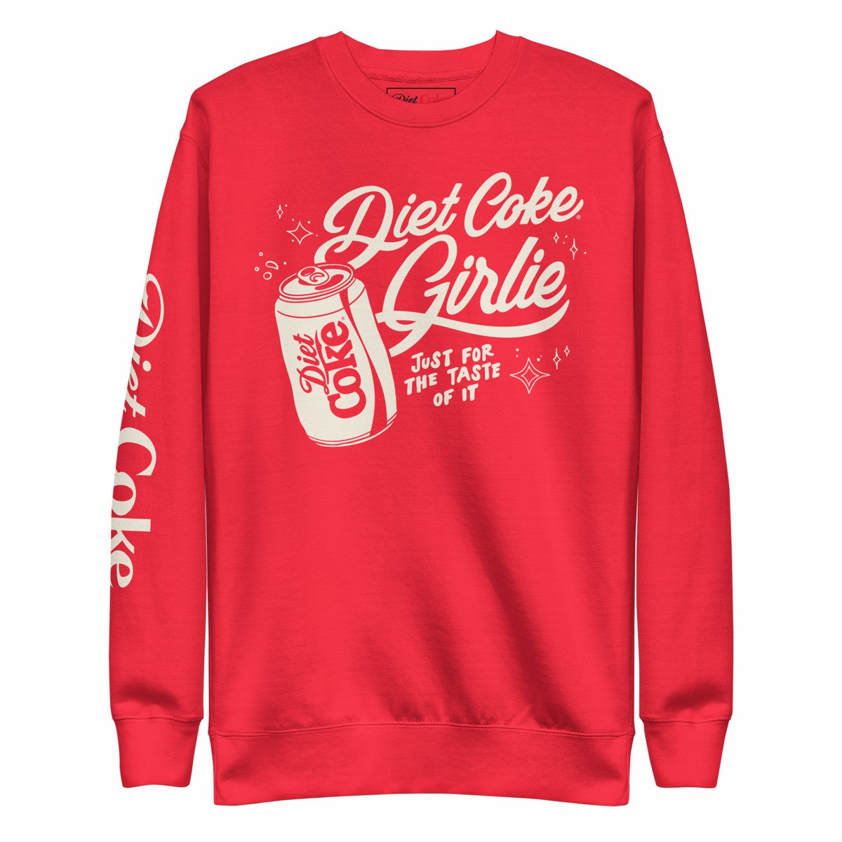 Diet Coke Girlie Sweatshirt | Coca-Cola Store New