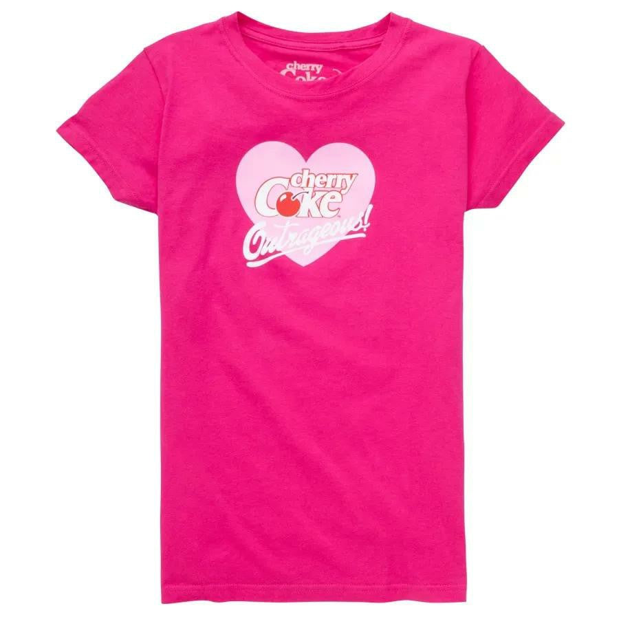 Cherry Coke Women's Heart Tee | Coca-Cola Store Best Seller