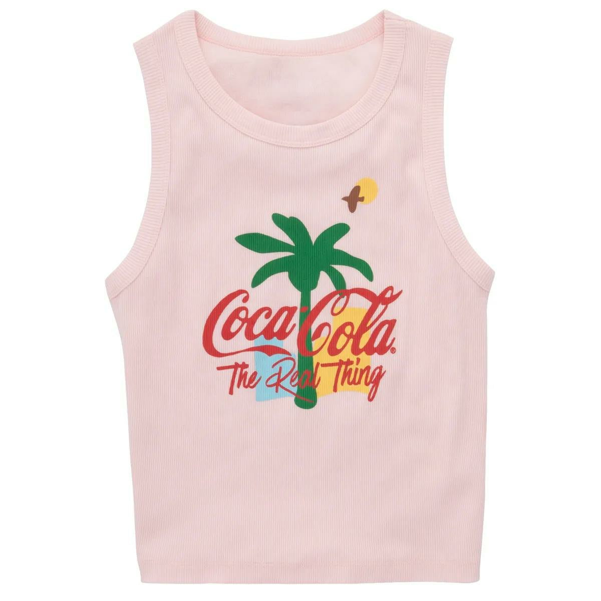Coca-Cola The Real Thing Pink Women's Tank Top | Coca-Cola Store Top Pick