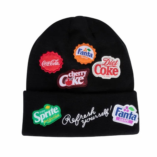 Multi Brands Patches Cuff Beanie | Coca-Cola Store Best Price