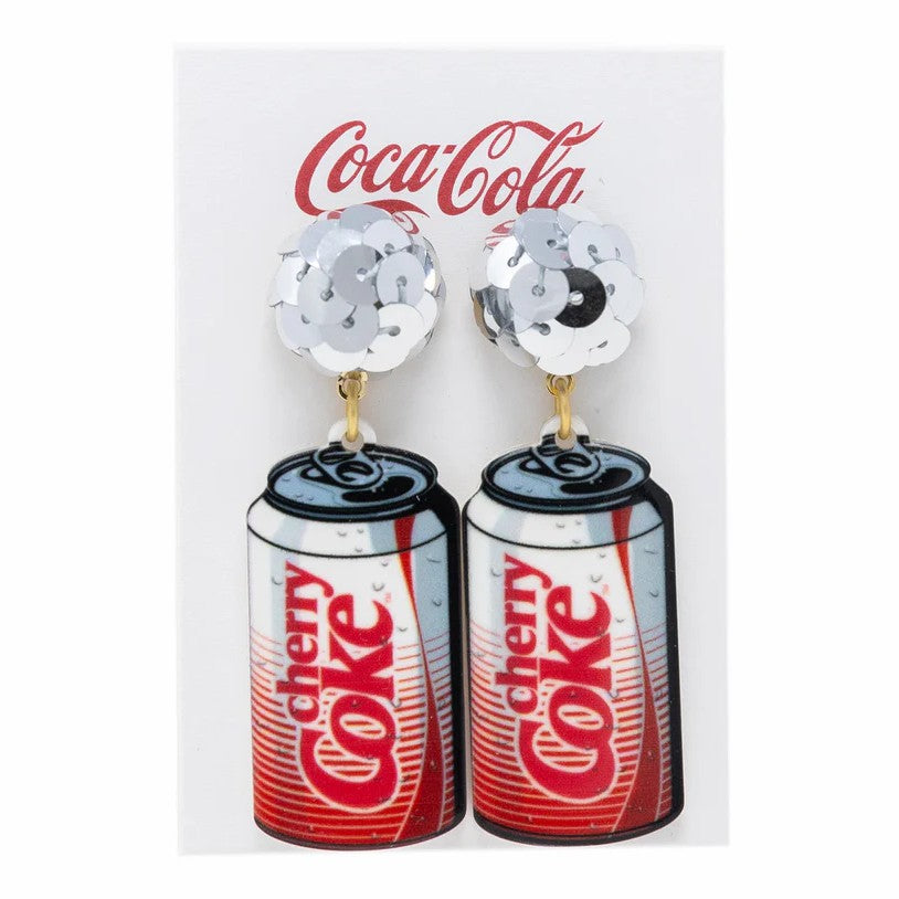 Cherry Coke Can Earings | Coca-Cola Store Discount