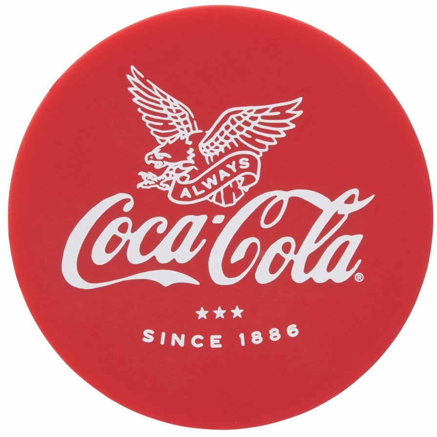 Coca-Cola Red Silicone Coaster | Coca-Cola Store Great Value