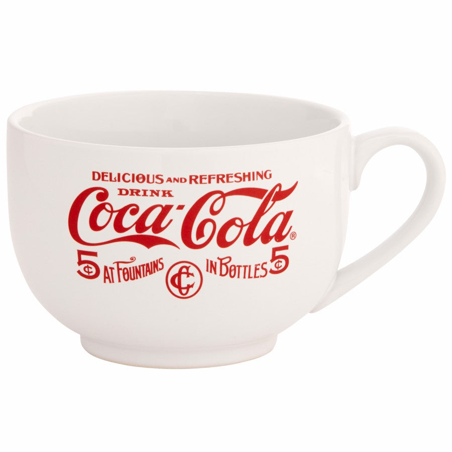 Coca-Cola 5 Cent Soup Mug White | Coca-Cola Store Premium