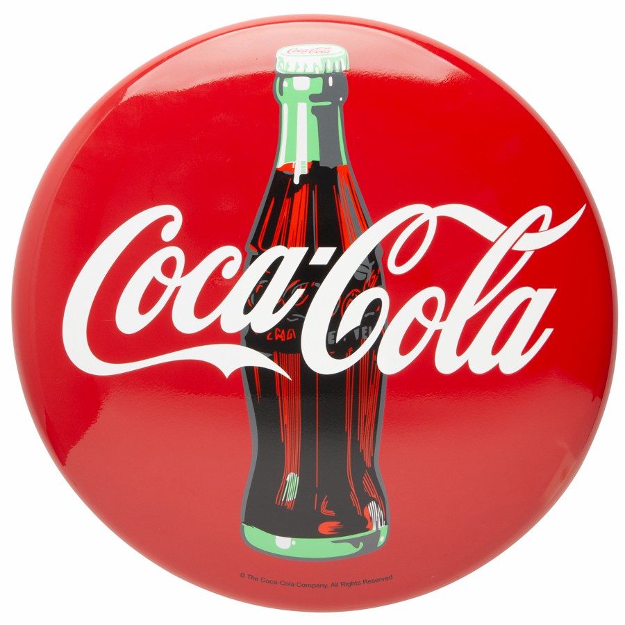 Coca-Cola Bullseye Metal Sign | Coca-Cola Store Trending