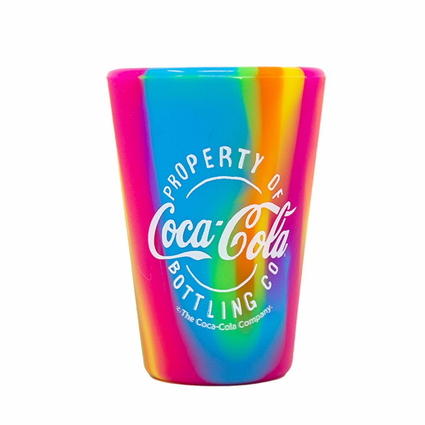 Coca-Cola Silipint Tie Dye Shot Glass - 1.5oz | Coca-Cola Store Trusted
