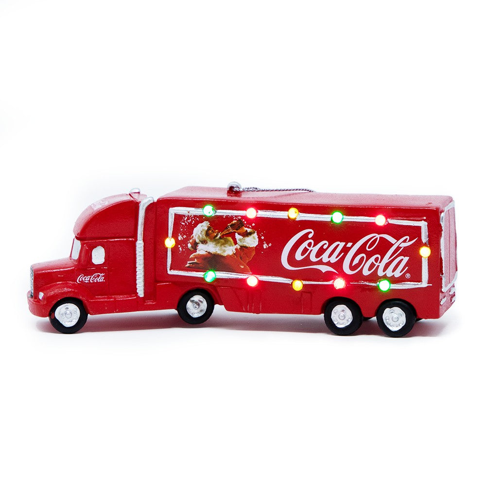 Coca-Cola Truck with Lights Ornament | Coca-Cola Store | Coca-Cola Store Popular