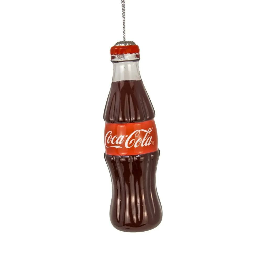 Coca‑Cola Bottle Ornament | 4" Holiday Decor | Coca-Cola Store Essential