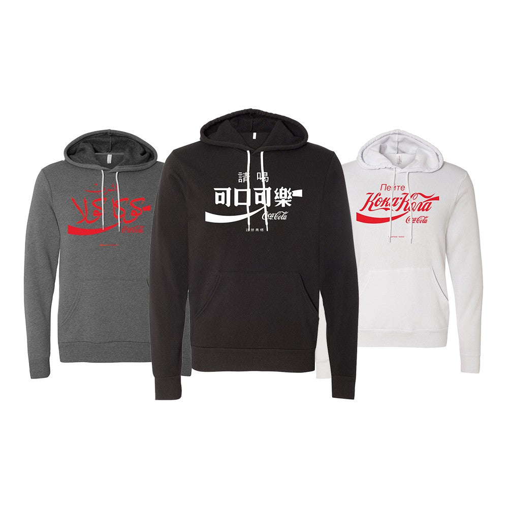 Coca-Cola International Logo Unisex Hoodie | Coca-Cola Store Quality