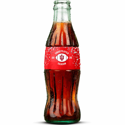 Indiana University Football Undefeated Season Collectible Bottle | Coca-Cola Store Classic