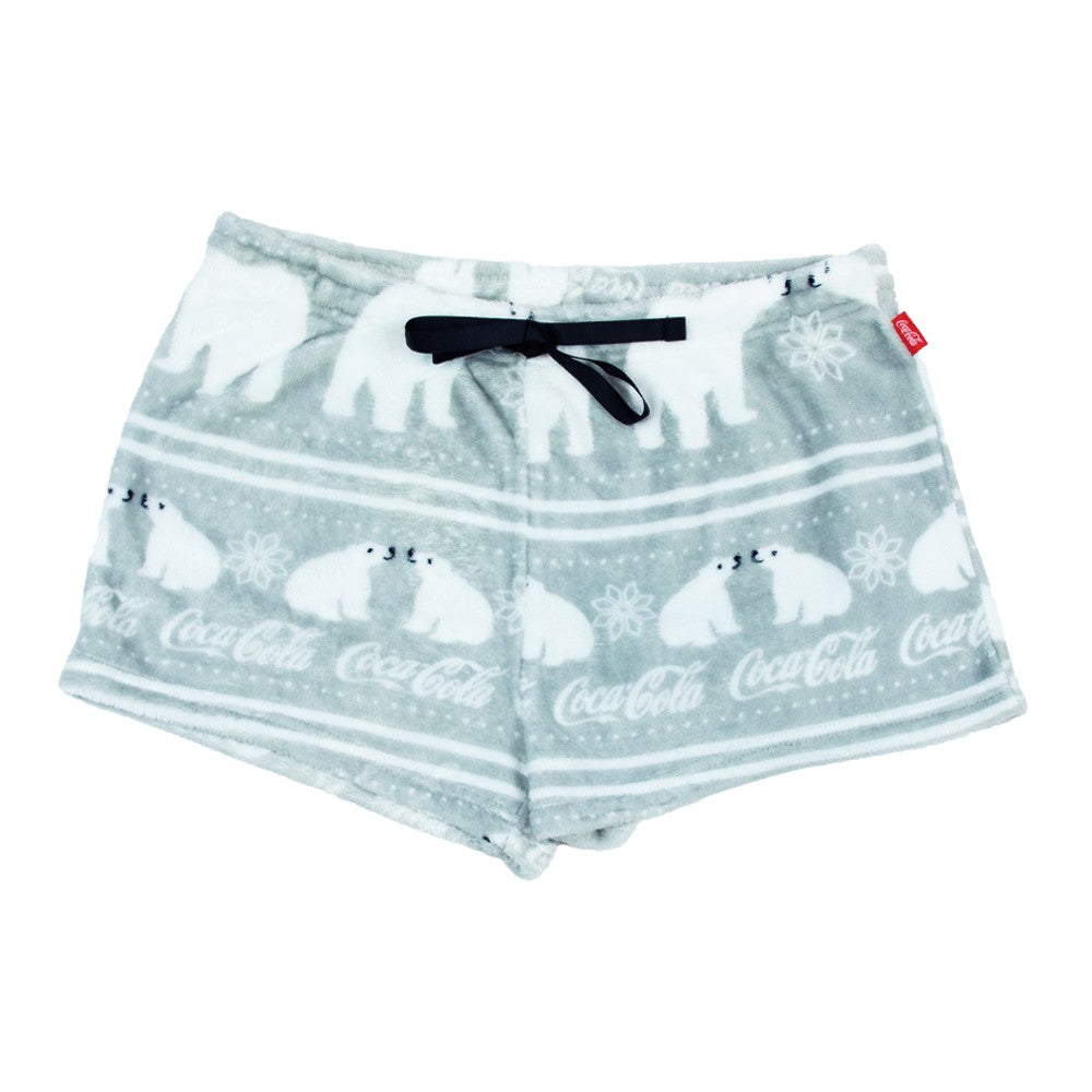Coca-Cola Polar Bear Women's Minky Shorts | Coca-Cola Store Latest