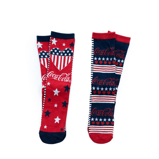 Coca-Cola Americana Women's Socks - 2PK | Coca-Cola Store Featured