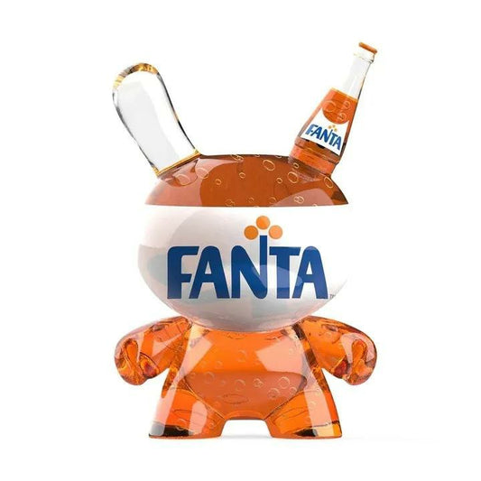 Fanta® & Kidrobot 3" Fanta Orange Resin Dunny Art Figure | Coca-Cola Store New