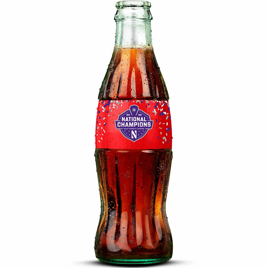 Northwestern Women's Lacrosse Champions Bottle | Coca-Cola Store New