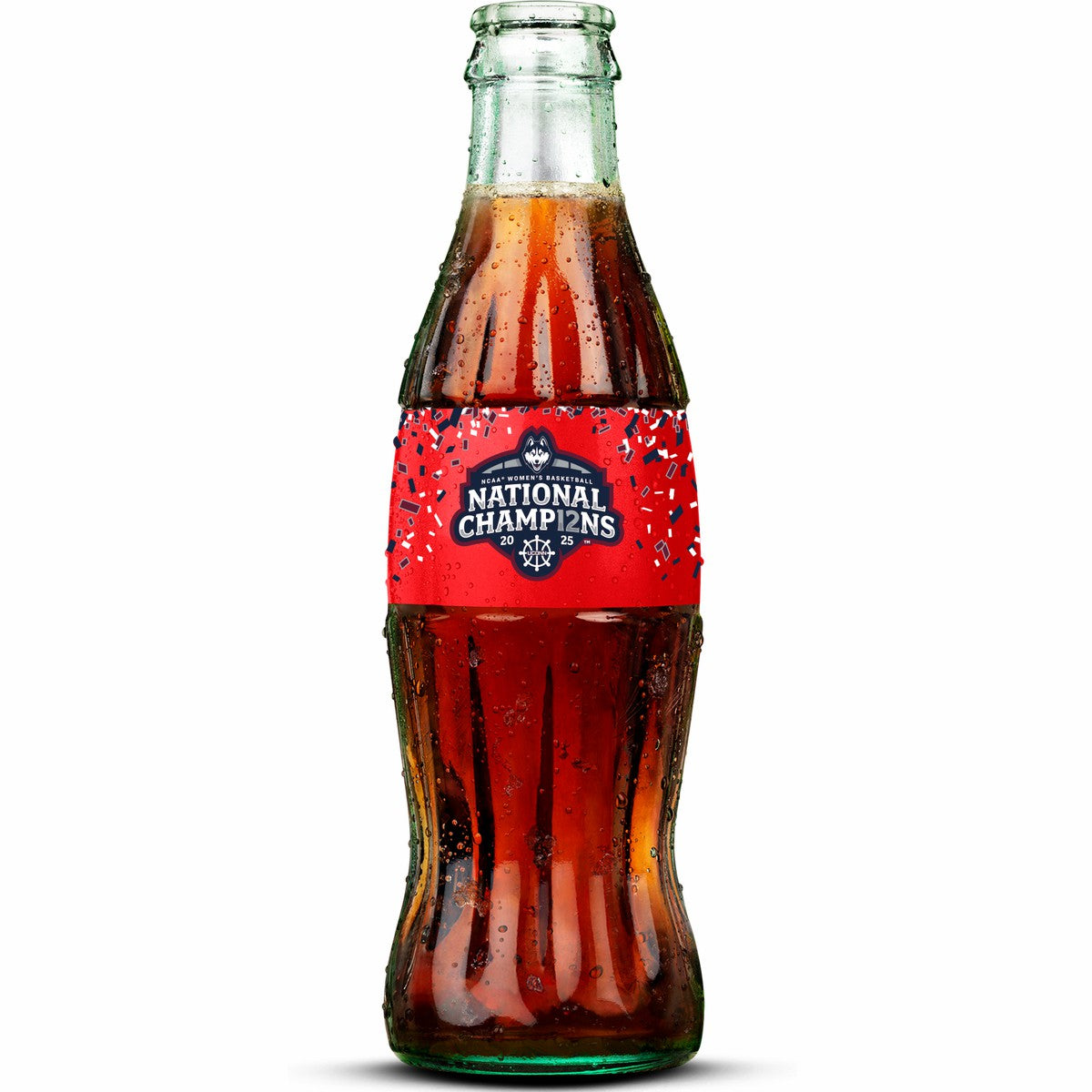 University of Connecticut Women's Basketball National Champion 2025 Bottle | Coca-Cola Store Hot Sale