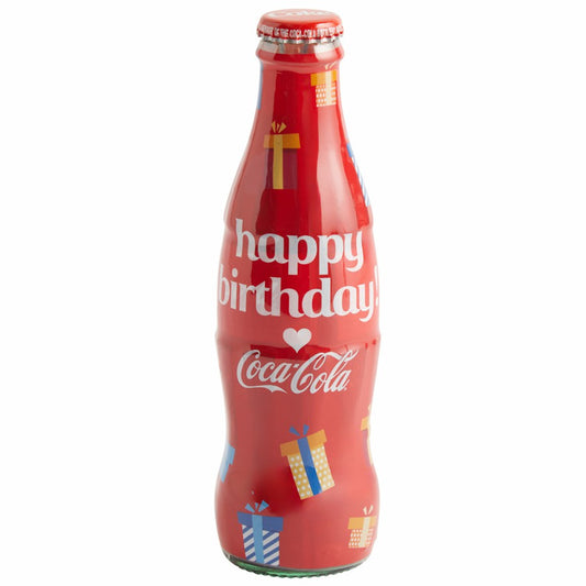 Coca-Cola Happy Birthday Full Wrap Collectible Bottle | Coca-Cola Store Sale