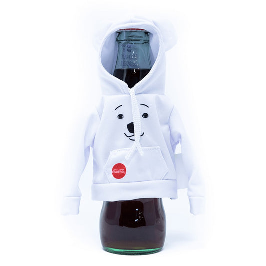Coca-Cola Polar Bear Bottle Mini Hoodie | Coca-Cola Store Customer Favorite