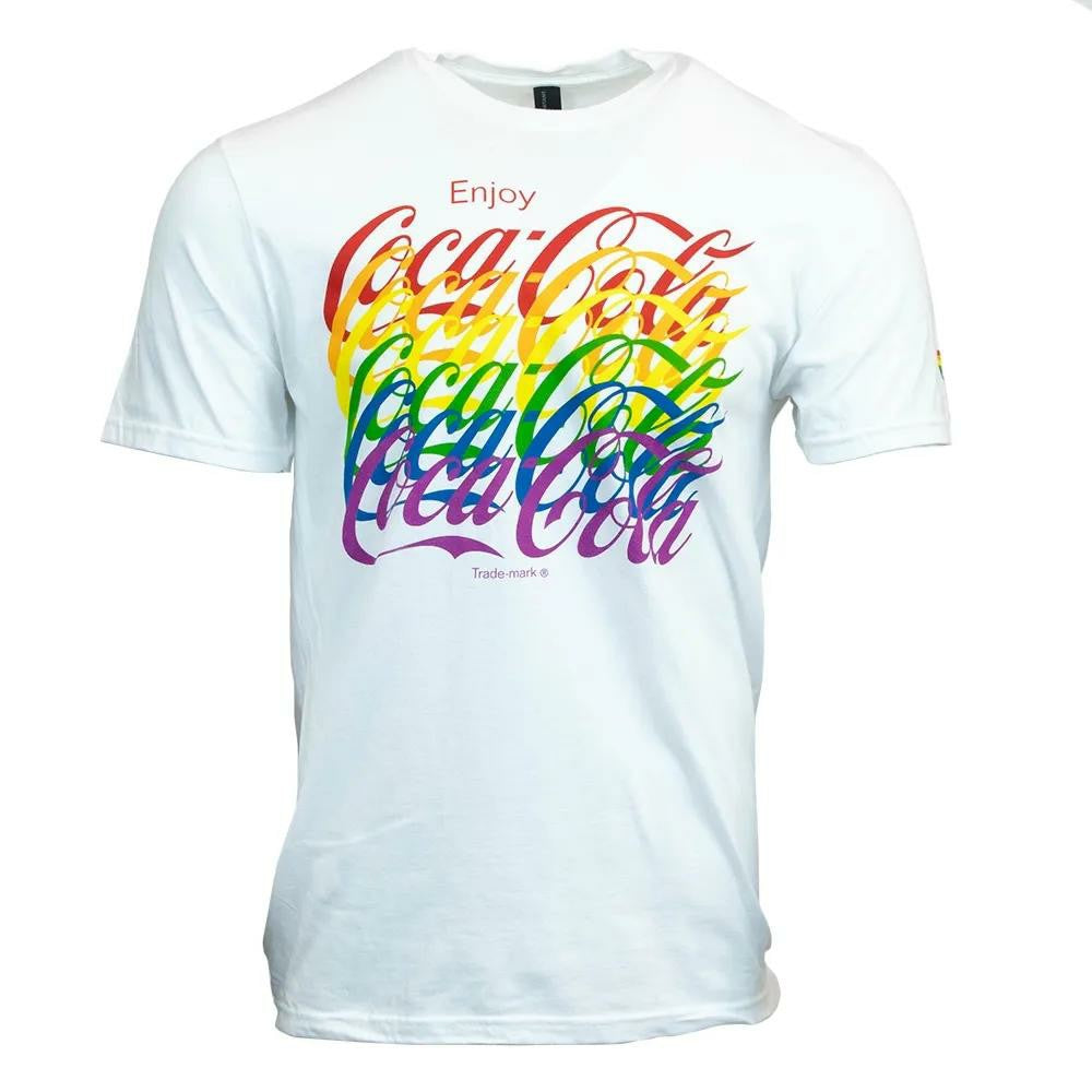 Coca-Cola Pride Multi Script Unisex Tee | Coca-Cola Store Smart Buy
