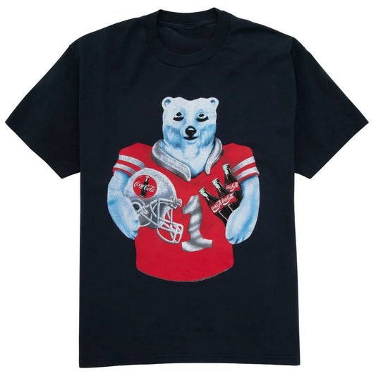 Coca-Cola Football Polar Bear Unisex T-Shirt | Coca-Cola Store Latest