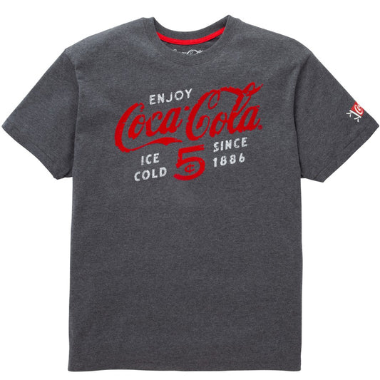 Coca-Cola Flocked 5Cent Unisex Tee | Coca-Cola Store New
