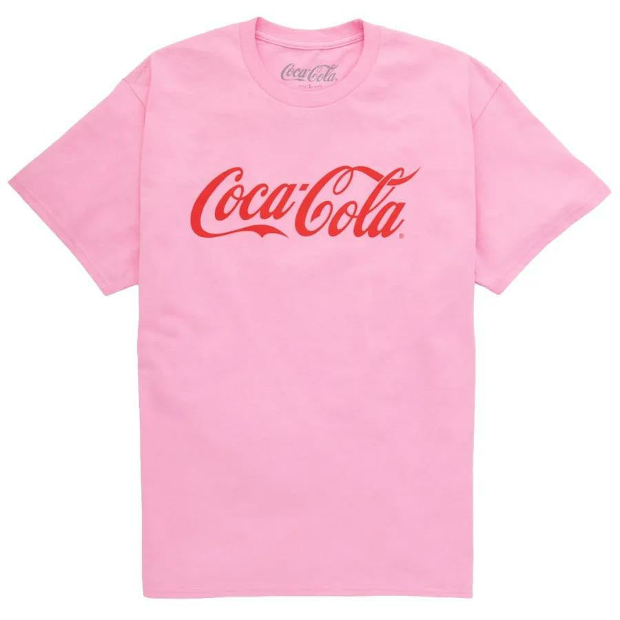 Coca-Cola Unisex Pink Script Tee | Coca-Cola Store Classic