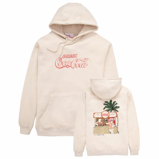 Coca-Cola Polar Bear Tiki Hut Unisex Hoodie | Coca-Cola Store Best Price