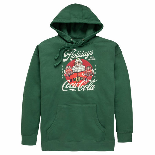 Coca-Cola Santa Bottles Unisex Hoodie | Coca-Cola Store Everyday