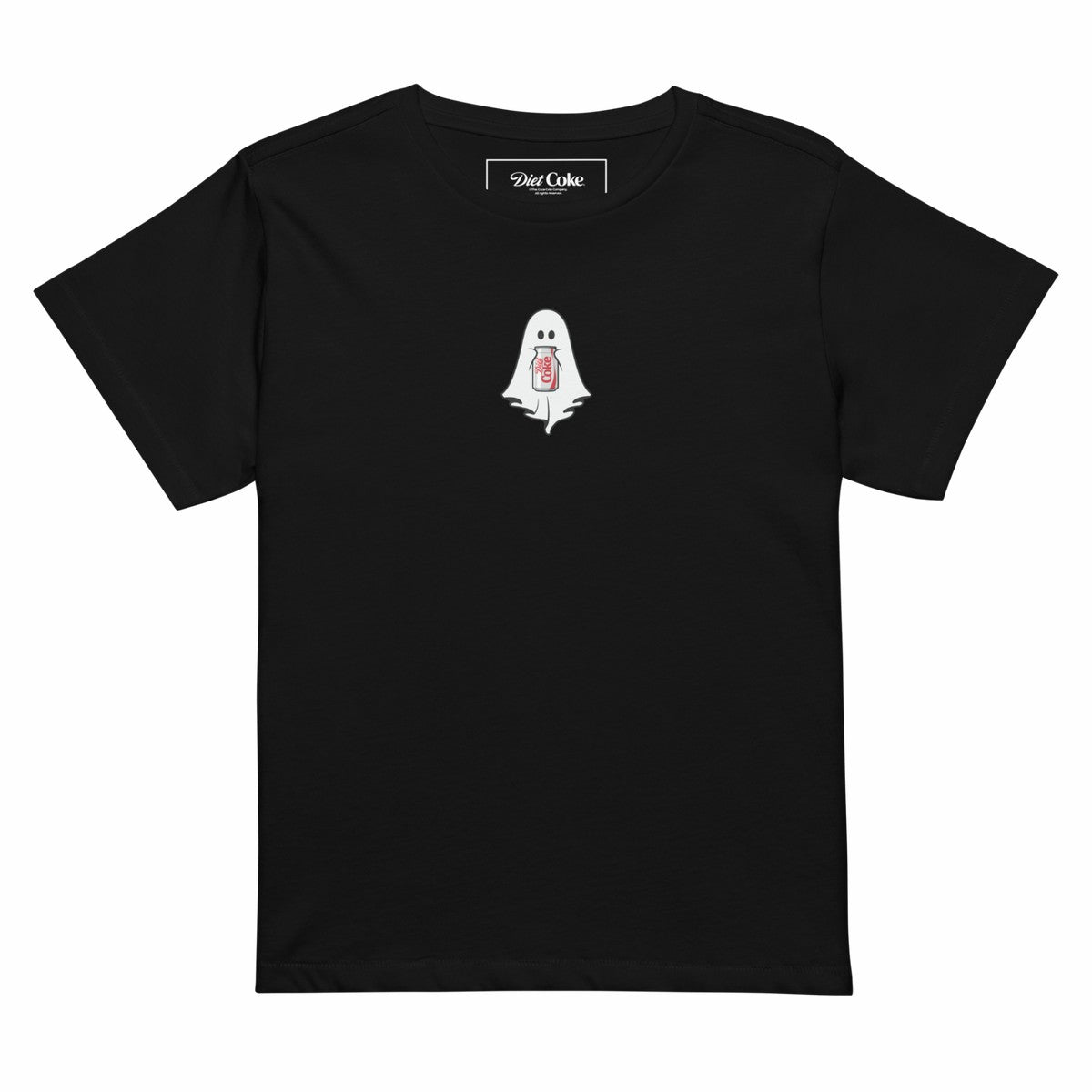 Diet Coke Ghost Women's Cropped Tee | Coca-Cola Store Featured