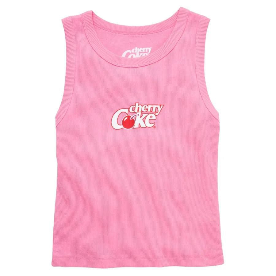 Cherry Coke Juniors Ribbed Tank Top | Coca-Cola Store Recommended