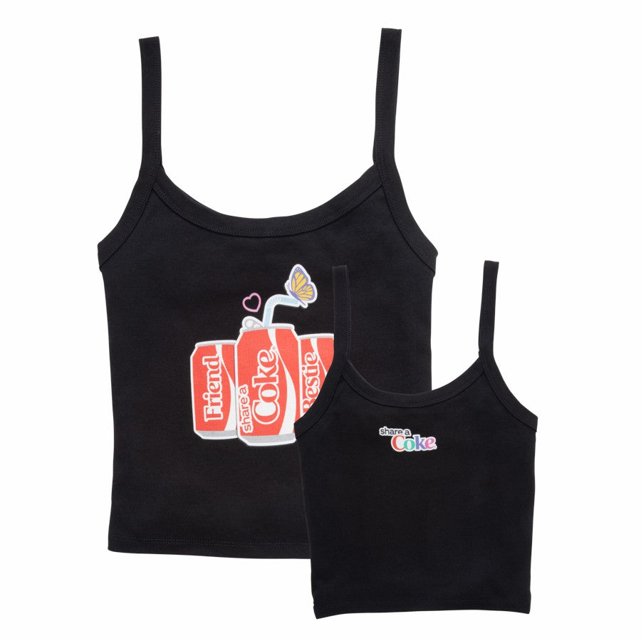 Share a Coke Junior Women's Crop Tank | Coca-Cola Store Quality