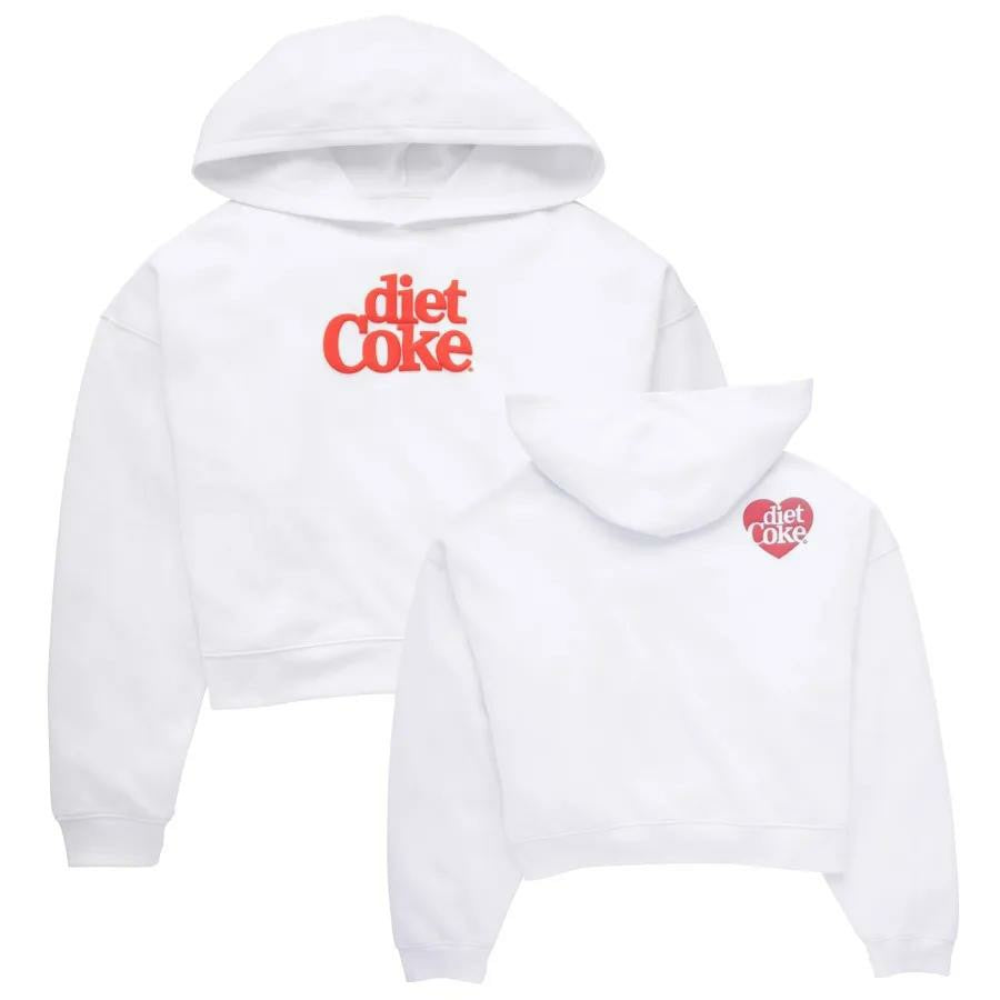 Diet Coke Women's Heart Hoodie | Coca-Cola Store Special Offer