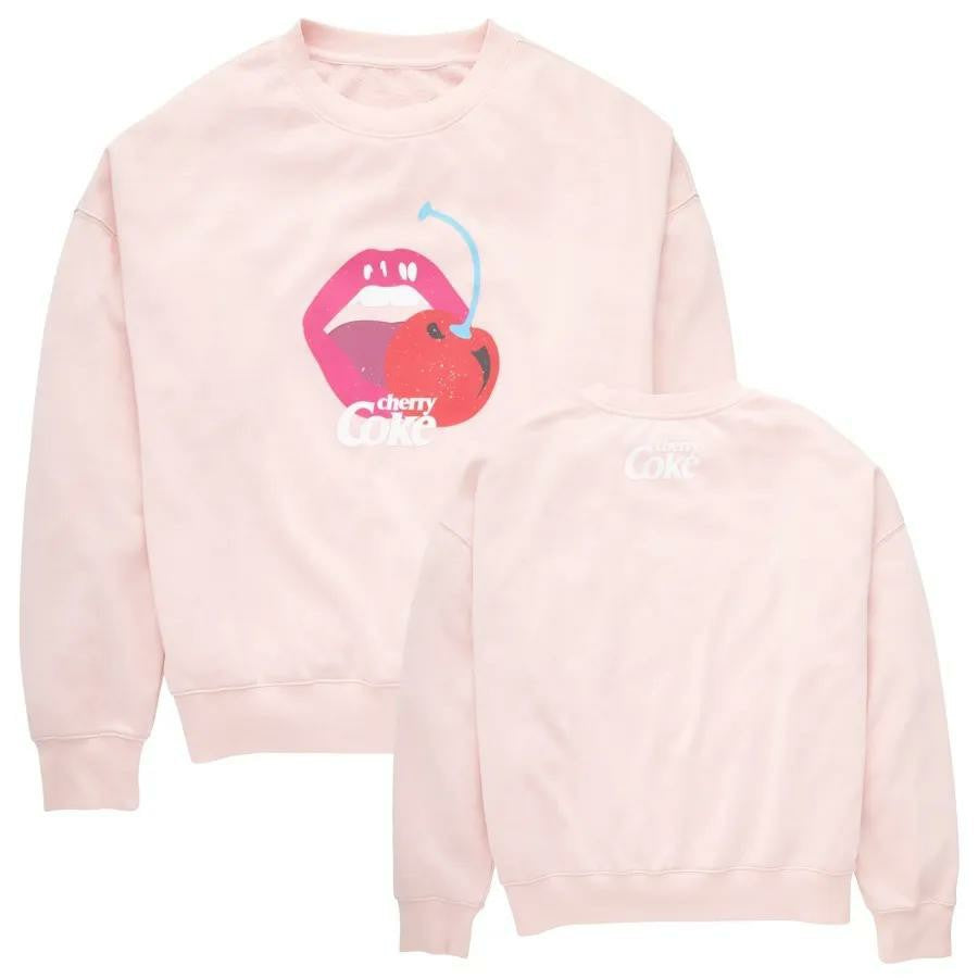 Cherry Coke Junior's Crew Fleece | Coca-Cola Store Special Offer
