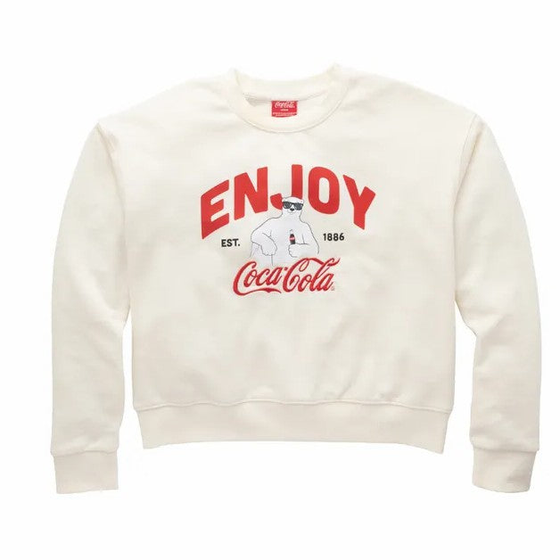 Coca-Cola Polar Bear French Terry Fleece | Coca-Cola Store Trusted