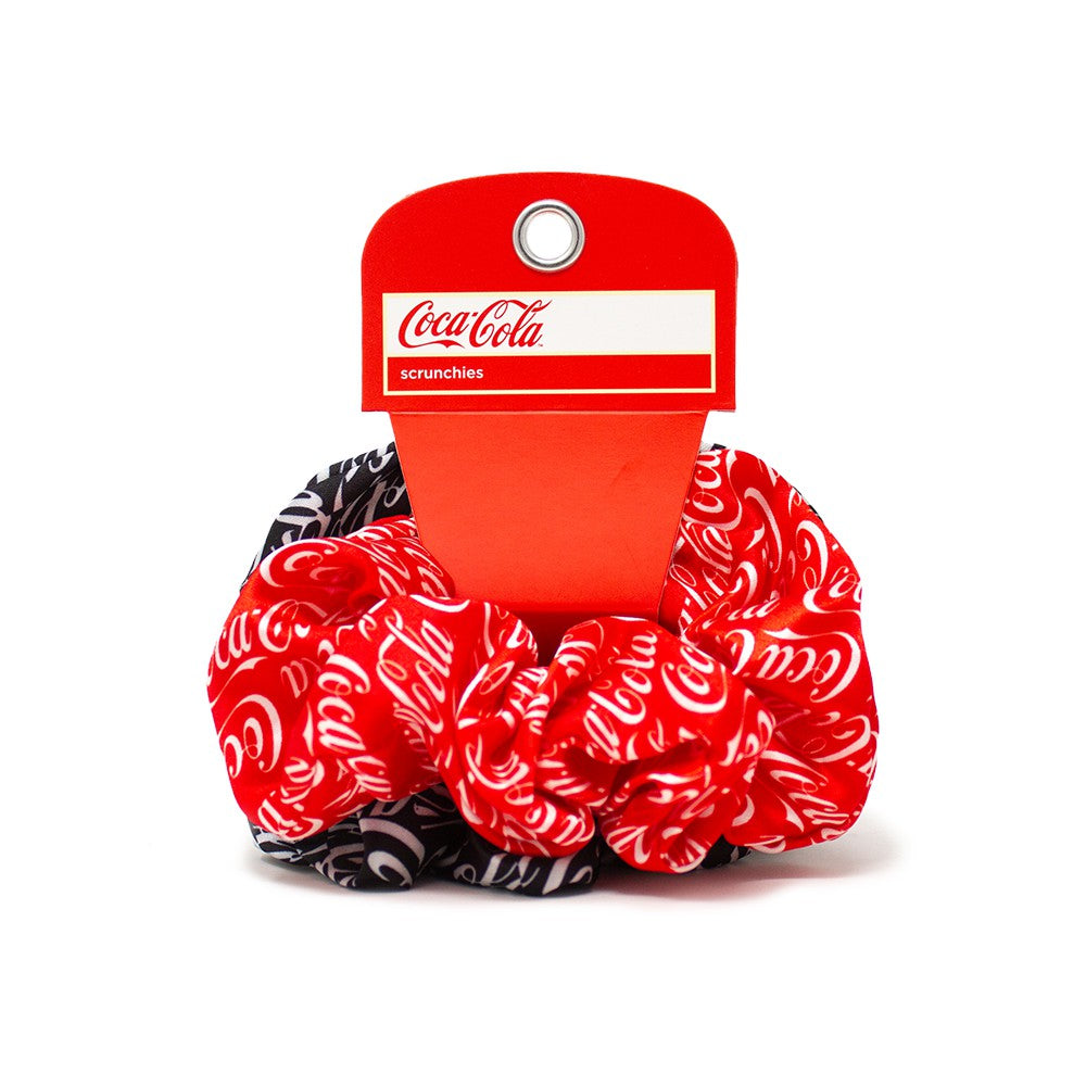 Coca-Cola Hair Scrunchies - 3PK | Coca-Cola Store Deals