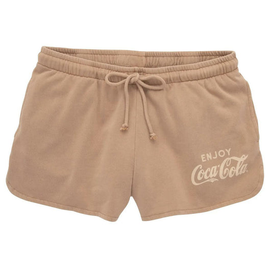Coca-Cola Enjoy Coca-Cola Tan Shorts | Coca-Cola Store Top Pick