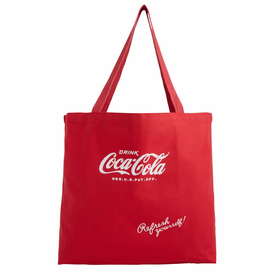 Coca-Cola Red Script Tote | Coca-Cola Store Deals