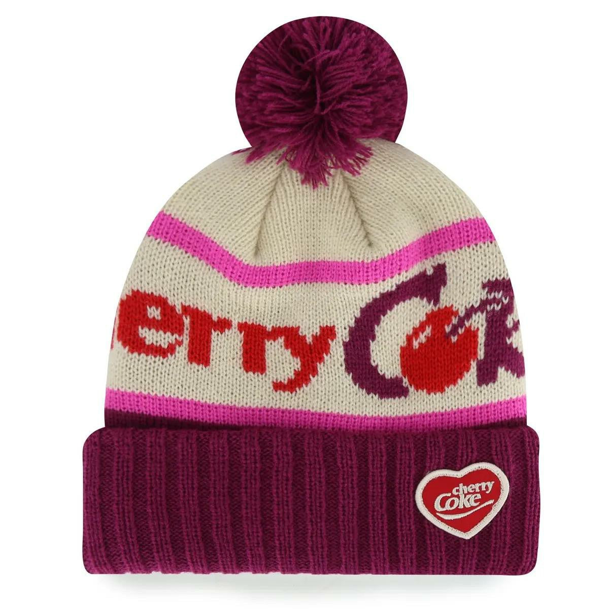 Cherry Coke Patch Knit Beanie | Coca-Cola Store Trusted