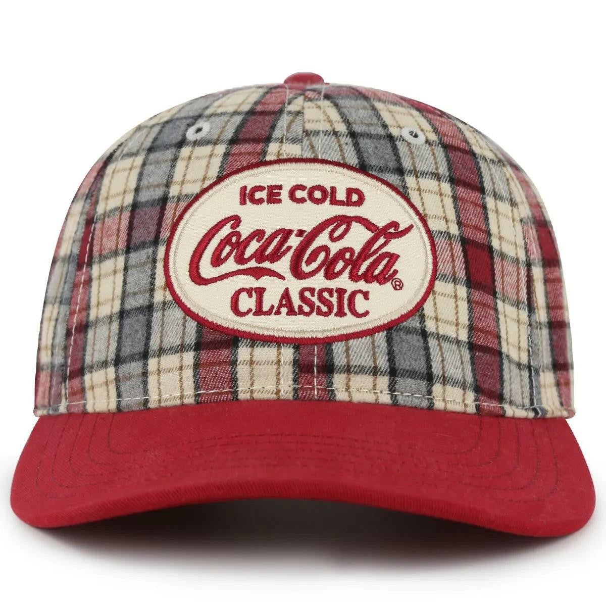 Coca-Cola Script Plaid Hat | Coca-Cola Store Deals