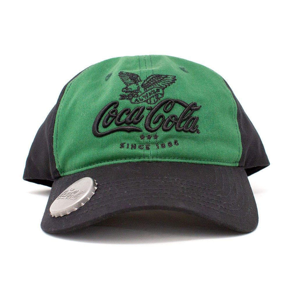 Coca-Cola Script 2 Tone Baseball Cap W/Opener | Coca-Cola Store Exclusive