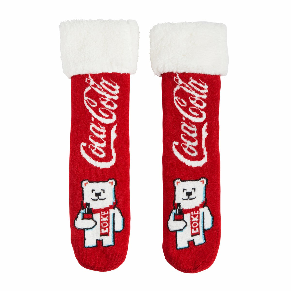 Coca-Cola Polar Bear Cozy Socks | Coca-Cola Store Special Offer