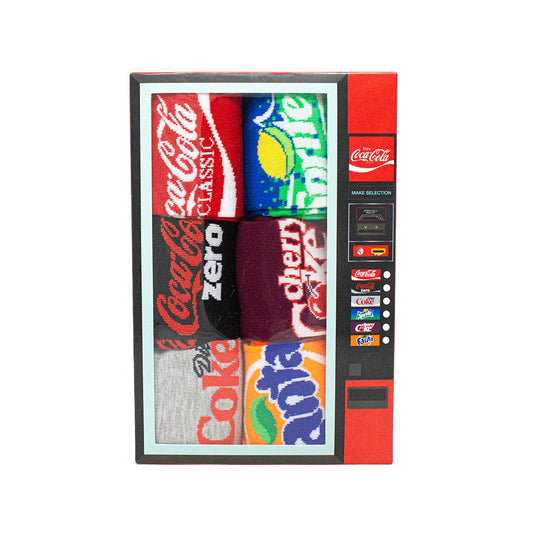 Multi Brand Women's Vending Machine Socks 6PK | Coca-Cola Store Smart Buy