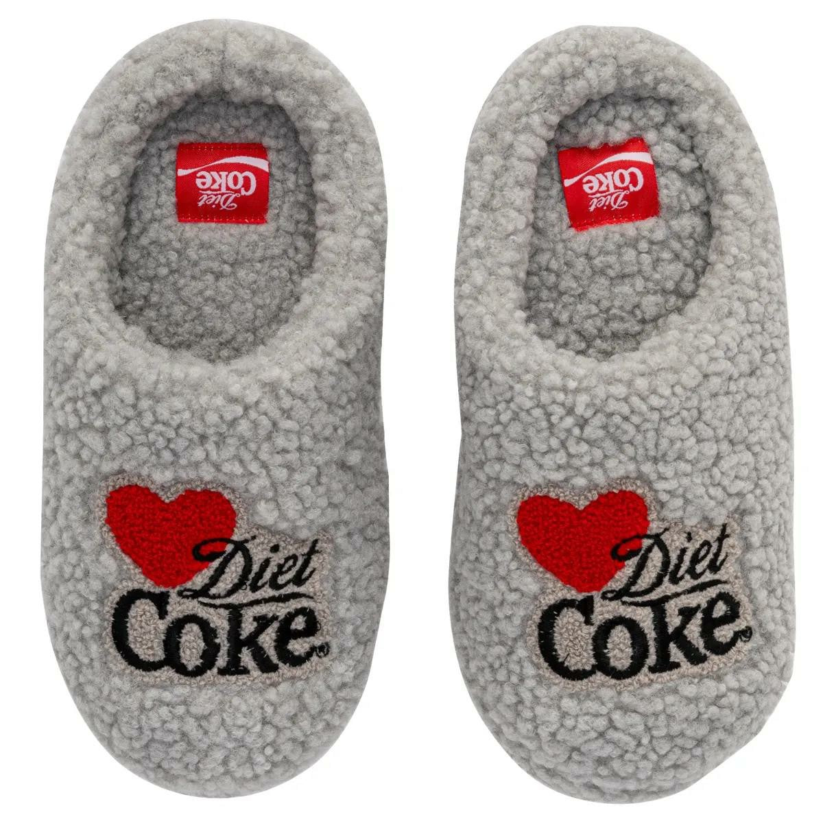 Diet Coke Women's Sherpa Slippers | Coca-Cola Store Everyday
