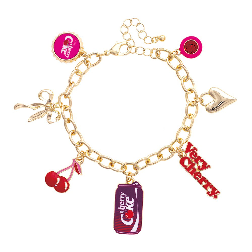 Cherry Coke Icons Charm Bracelet | Coca-Cola Store Smart Buy