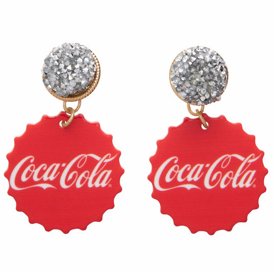 Coca-Cola Bottlecap Earrings | Coca-Cola Store Discount