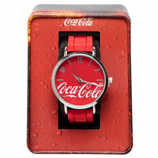 Coca-Cola Red Script Watch | Coca-Cola Store Sale