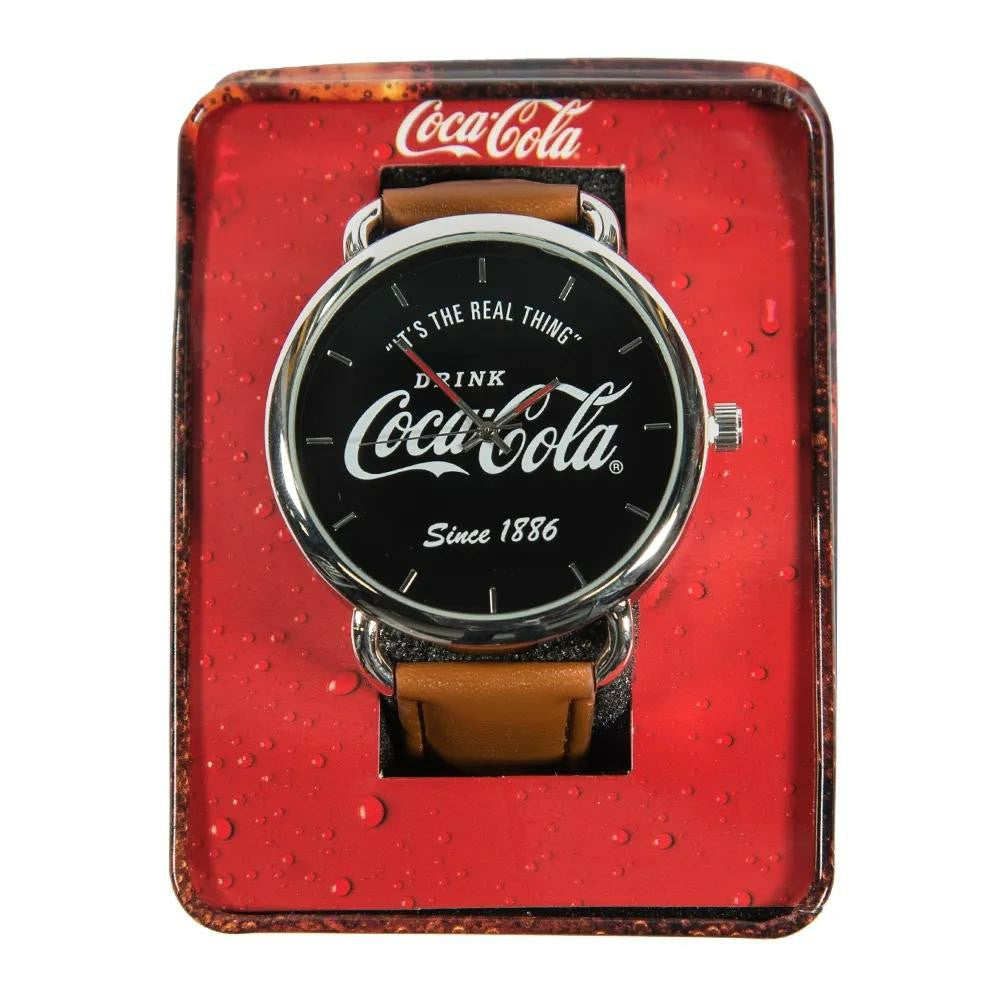 Coca-Cola Navy Face Script Watch | Coca-Cola Store Smart Buy