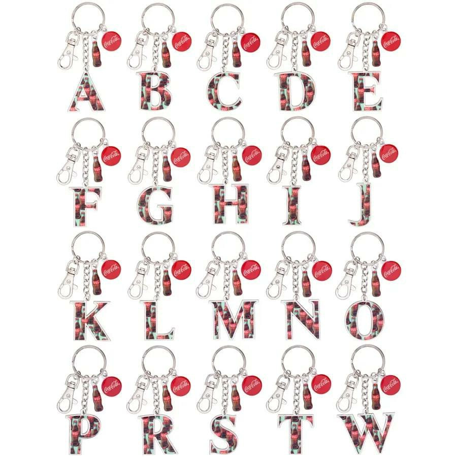 Coca-Cola Initial Icons Keychain | Coca-Cola Store Hot Sale